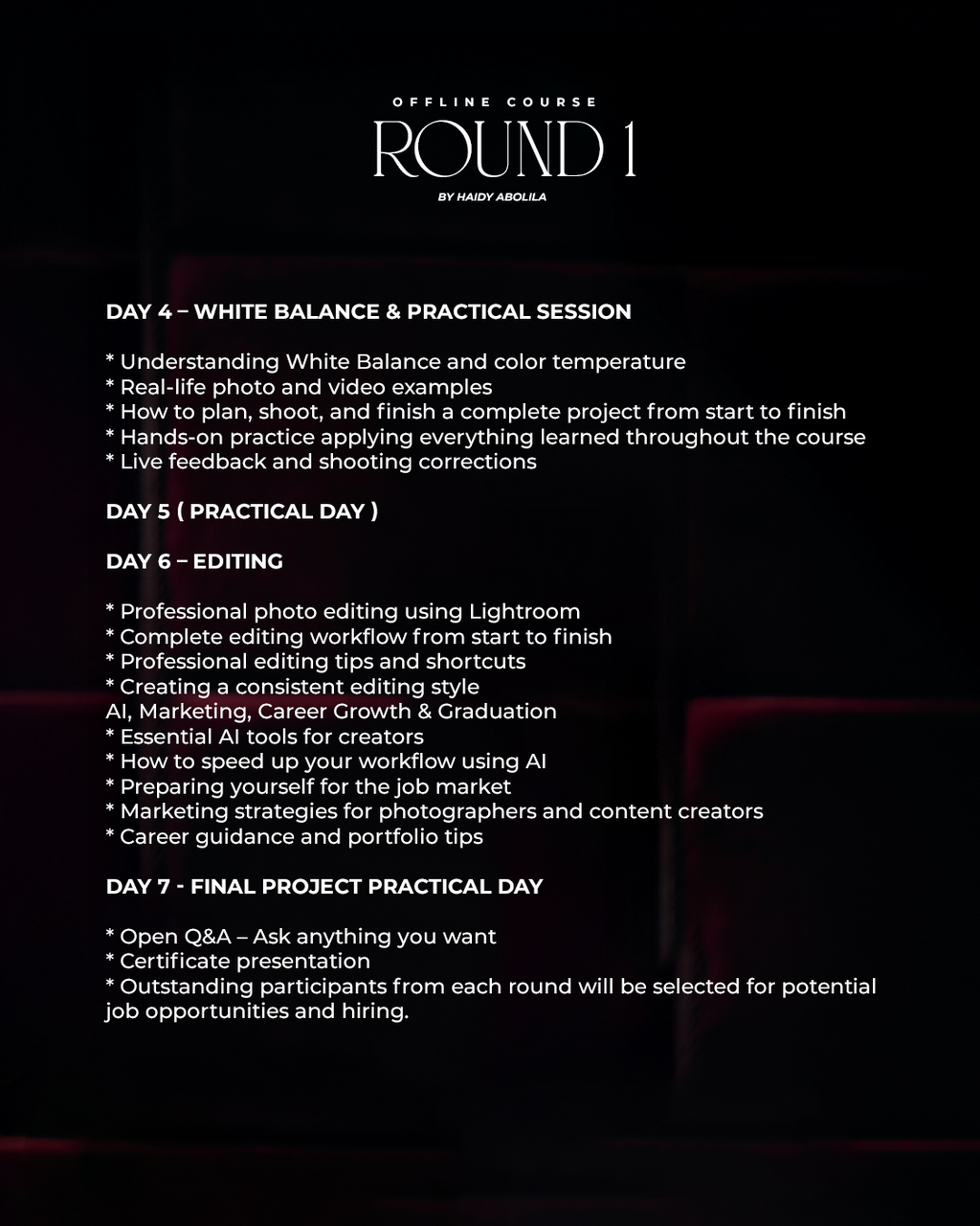 OFFLINE ROUND 1